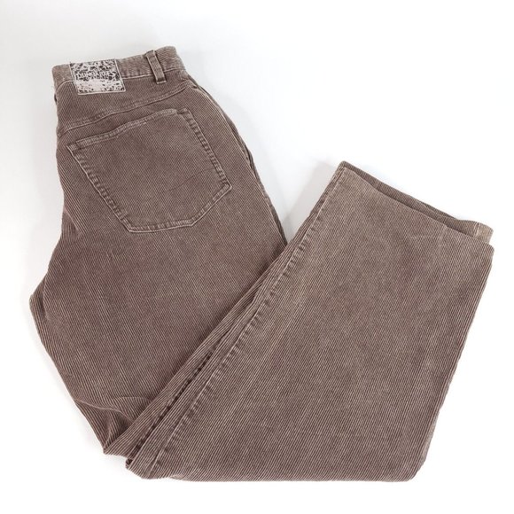 Lee Other - VTG Lee Dungarees Pants Mens 32 x 34 (Meas 30 x 29) Brown Corduroy Pro Hemmed